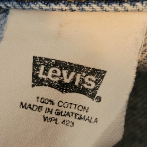 Levis 501‎ Button Fly Cutoffs Size 32 - Picture 8 of 8
